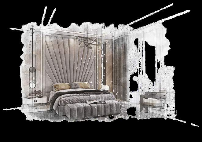 Interior render study