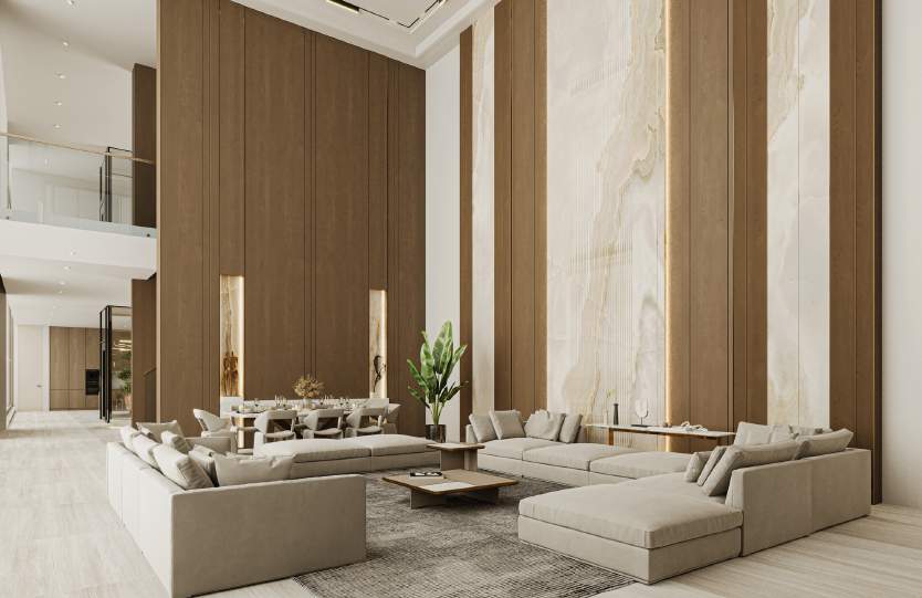 Interiors — living room
